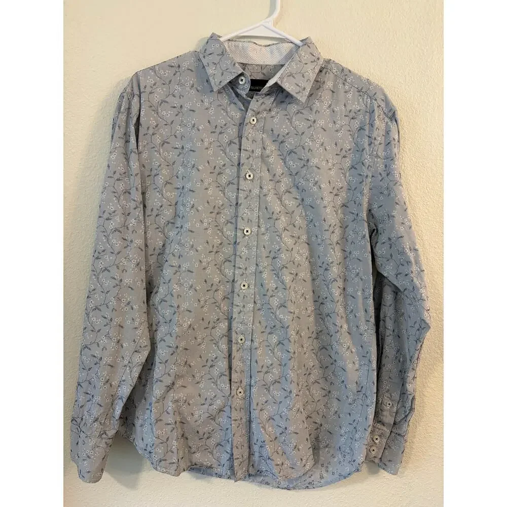 Men’s Button Down Shirt Lot Banana Republic Gray Dress Shirts Bundle Size small
